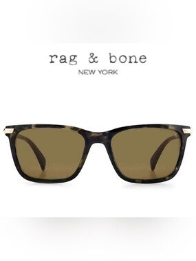 Rag & Bone RNB5042/S Square Sunglasses Unisex NWOT